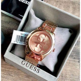 Buy Shop Guess G-Twist Rose Gold Dial Rose Gold Steel Strap Watch for Women - W1082L3 USA Online