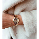 Buy Shop Guess G-Twist Rose Gold Dial Rose Gold Steel Strap Watch for Women - W1082L3 USA Online