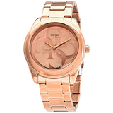 Buy Shop Guess G-Twist Rose Gold Dial Rose Gold Steel Strap Watch for Women - W1082L3 USA Online