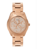 Buy Shop Guess G-Twist Rose Gold Dial Rose Gold Steel Strap Watch for Women - W1082L3 USA Online