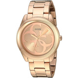Buy Shop Guess G-Twist Rose Gold Dial Rose Gold Steel Strap Watch for Women - W1082L3 USA Online