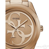 Buy Shop Guess G-Twist Rose Gold Dial Rose Gold Steel Strap Watch for Women - W1082L3 USA Online