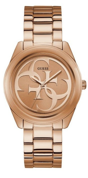 Buy Shop Guess G-Twist Rose Gold Dial Rose Gold Steel Strap Watch for Women - W1082L3 USA Online