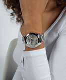 Buy Shop Guess G-Twist Silver Dial Silver Steel Strap Watch for Women - W1082L1 USA Online