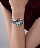 Buy Shop Guess G-Twist Silver Dial Silver Steel Strap Watch for Women - W1082L1 USA Online