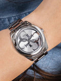 Buy Shop Guess G-Twist Silver Dial Silver Steel Strap Watch for Women - W1082L1 USA Online
