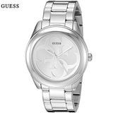 Buy Shop Guess G-Twist Silver Dial Silver Steel Strap Watch for Women - W1082L1 USA Online