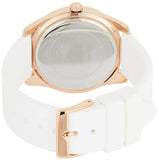 Buy Shop Guess G Twist White & Gold Dial White Silicone Strap Watch For Women - W0911L5 USA Online