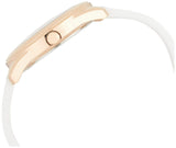 Buy Shop Guess G Twist White & Gold Dial White Silicone Strap Watch For Women - W0911L5 USA Online