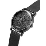 Buy Shop Guess Gadget Black Dial Black Mesh Bracelet Watch for Men - GW0538G3 USA Online