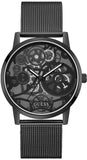 Buy Shop Guess Gadget Black Dial Black Mesh Bracelet Watch for Men - GW0538G3 USA Online