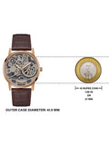 Buy Shop Guess Gadget Brown Dial Brown Leather Strap Watch for Men - GW0570G2 USA Online