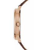 Buy Shop Guess Gadget Brown Dial Brown Leather Strap Watch for Men - GW0570G2 USA Online