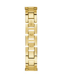 Buy Shop Guess Gala Diamonds Gold Dial Gold Steel Strap Watch for Women - GW0401L2 USA Online