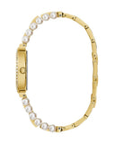 Buy Shop Guess Gala Diamonds Gold Dial Two Tone Steel Strap Watch for Women - GW0531L2 USA Online