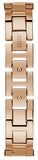 Buy Shop Guess Gala Diamonds Silver Dial Gold Steel Strap Watch for Women - GW0401L3 USA Online