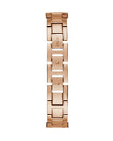 Buy Shop Guess Gala Diamonds Silver Dial Gold Steel Strap Watch for Women - GW0401L3 USA Online