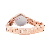 Buy Shop Guess Gala Diamonds Silver Dial Gold Steel Strap Watch for Women - GW0401L3 USA Online