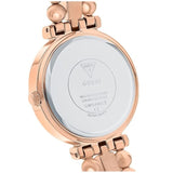 Buy Shop Guess Gala Diamonds Silver Dial Gold Steel Strap Watch for Women - GW0401L3 USA Online