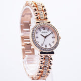 Buy Shop Guess Gala Diamonds Silver Dial Gold Steel Strap Watch for Women - GW0401L3 USA Online