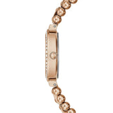 Buy Shop Guess Gala Diamonds Silver Dial Gold Steel Strap Watch for Women - GW0401L3 USA Online