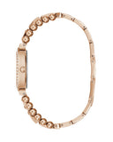 Buy Shop Guess Gala Diamonds Silver Dial Gold Steel Strap Watch for Women - GW0401L3 USA Online