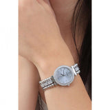 Buy Shop Guess Gala Diamonds Silver Dial Silver Steel Strap Watch for Women - GW0401L1 USA Online
