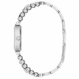 Buy Shop Guess Gala Diamonds Silver Dial Silver Steel Strap Watch for Women - GW0401L1 USA Online