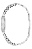 Buy Shop Guess Gala Diamonds Silver Dial Silver Steel Strap Watch for Women - GW0401L1 USA Online