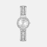 Buy Shop Guess Gala Diamonds Silver Dial Silver Steel Strap Watch for Women - GW0401L1 USA Online