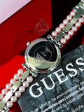 Buy Shop Guess Gala Diamonds Silver Dial Two Tone Steel Strap Watch for Women - GW0531L1 USA Online