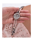 Buy Shop Guess Gala Diamonds Silver Dial Two Tone Steel Strap Watch for Women - GW0531L1 USA Online