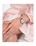 Buy Shop Guess Gala Diamonds Silver Dial Two Tone Steel Strap Watch for Women - GW0531L1 USA Online