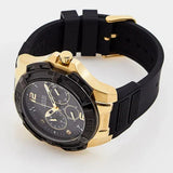 Buy Shop Guess Genesis Chronograph Black Dial Black Silicone Strap Watch For Men - GW0100G1 USA Online