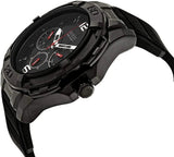 Buy Shop Guess Genesis Quartz Black Dial Black Silicone Strap Watch For Men - W1254G2 USA Online