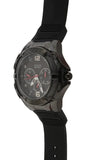 Buy Shop Guess Genesis Quartz Black Dial Black Silicone Strap Watch For Men - W1254G2 USA Online
