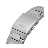 Buy Shop Guess Track Black Dial Silver Steel Strap Watch for Men - GW0426G1 USA Online