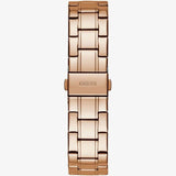 Buy Shop Guess Glitter Diamonds Pink Dial Rose Gold Steel Strap Watch for Women - GW0405L3 USA Online