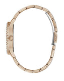 Buy Shop Guess Glitter Diamonds Pink Dial Rose Gold Steel Strap Watch for Women - GW0405L3 USA Online