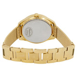 Buy Shop Guess Tri Glitz Quartz Diamonds Gold Dial Gold Mesh Bracelet Watch For Women - W1142L2 USA Online