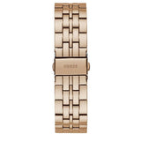 Buy Shop Guess Glitz Multi Function Diamonds Pink Dial Rose Gold Steel Strap Watch for Women - GW0320L6 USA Online