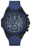 Buy Shop Guess Formula Multifunction Blue Dial Blue Silicone Strap Watch For Men - GW0579G3 USA Online