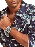 Buy Shop Guess Headline Chronograph Grey Dial Black Rubber Strap Watch for Men - GW0571G1 USA Online