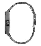 Buy Shop Guess Headliner Multifunction Black Dial Black Steel Strap Watch For Men - GW0572G3 USA Online