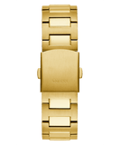 Buy Shop Guess Headliner Multifunction Black Dial Gold Steel Strap Watch For Men - GW0572G2 USA Online