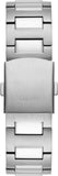 Buy Shop Guess Headliner Multifunction Blue Dial Silver Steel Strap Watch For Men - GW0572G1 USA Online
