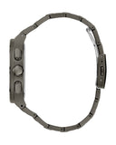 Buy Shop Guess Headliner Quartz Black Dial Grey Steel Strap Watch For Men - GW0572G5 USA Online