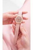 Buy Shop Guess Heiress Diamonds Rose Gold Dial Pink Rubber Strap Watch for Women - GW0407L3 USA Online
