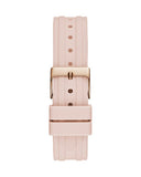 Buy Shop Guess Heiress Diamonds Rose Gold Dial Pink Rubber Strap Watch for Women - GW0407L3 USA Online