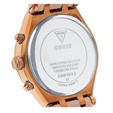 Buy Shop Guess Heiress Diamonds Rose Gold Dial Pink Rubber Strap Watch for Women - GW0407L3 USA Online